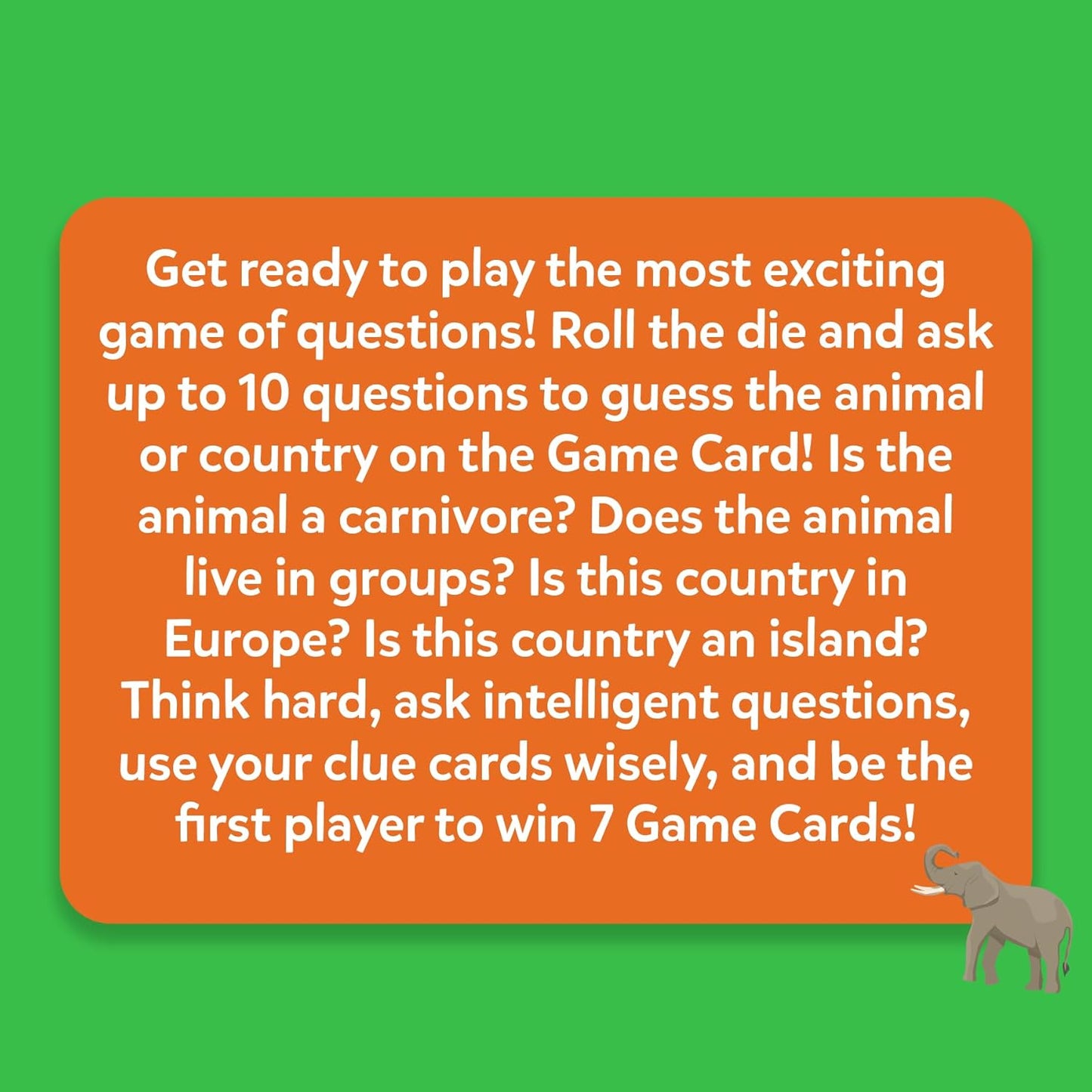 Guess in 10 Animals & Countries Combo, Perfect for Boys, Girls, Kids & Families Who Love Card Games, Educational Toys, Travel Games, Trivia, Gifts for Ages 6, 7, 8, 9, 10 & Up