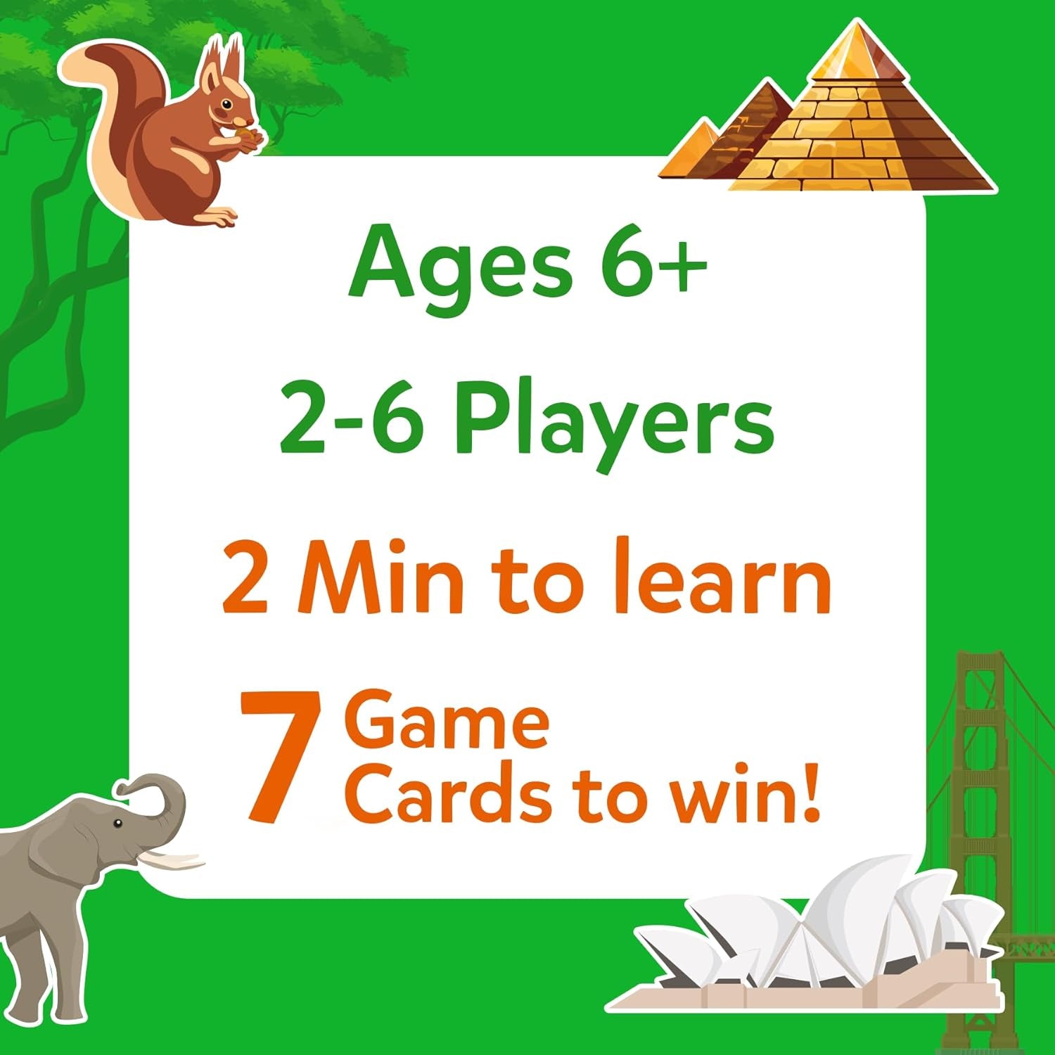 Guess in 10 Animals & Countries Combo, Perfect for Boys, Girls, Kids & Families Who Love Card Games, Educational Toys, Travel Games, Trivia, Gifts for Ages 6, 7, 8, 9, 10 & Up